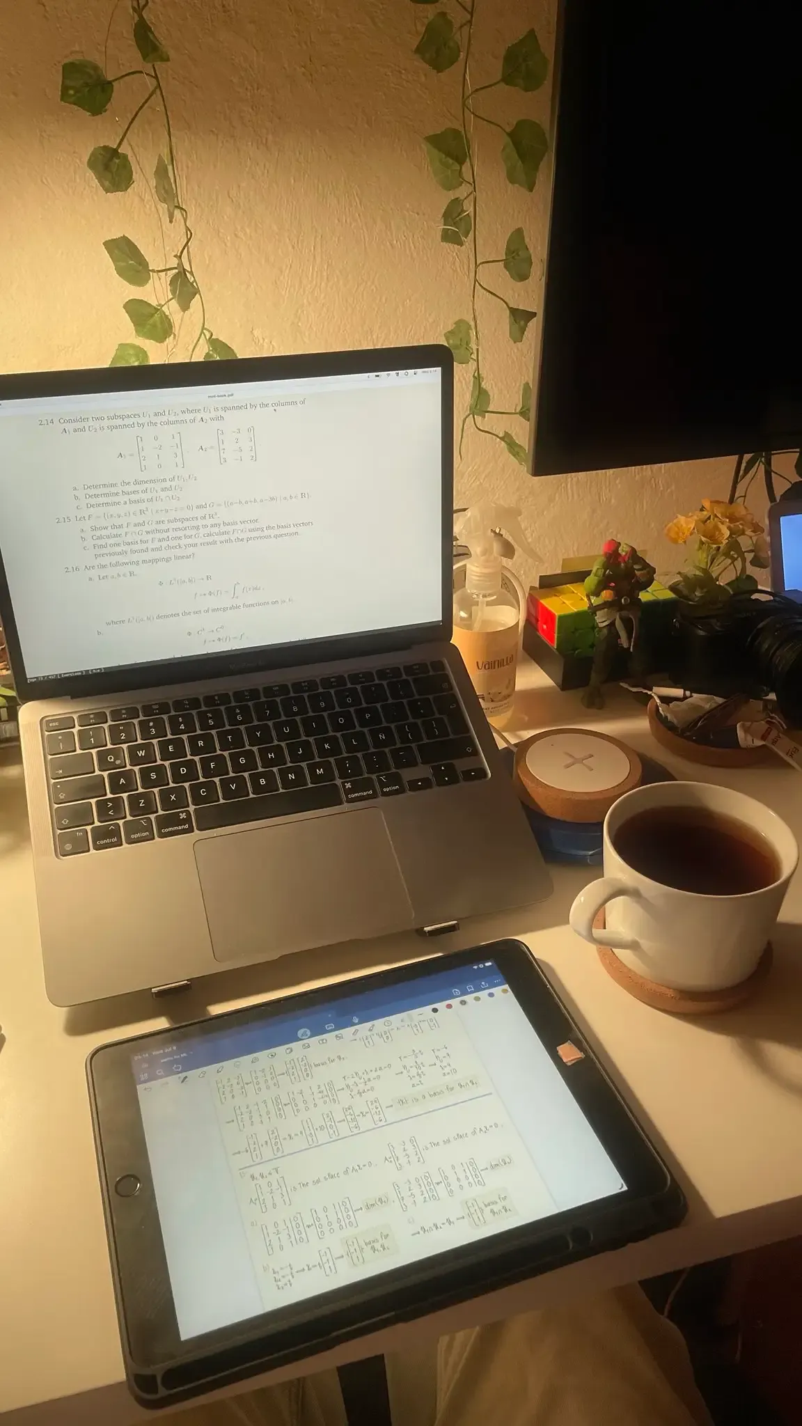 My workspace at home.